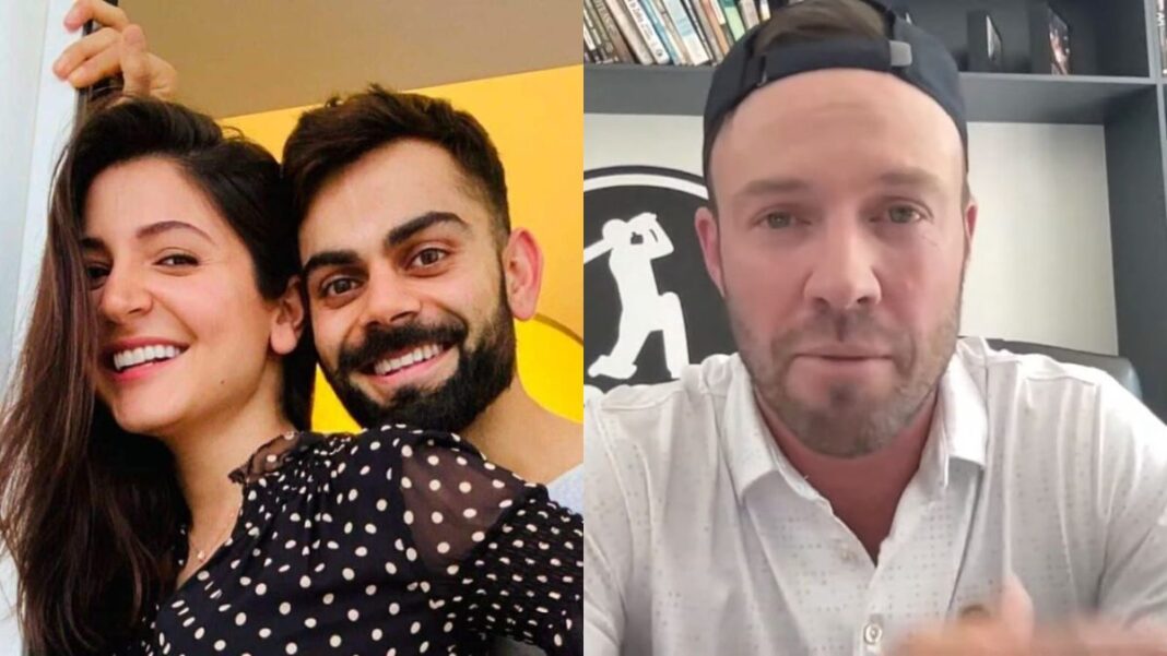 AB de Villiers apologized to Anushka and Kohli