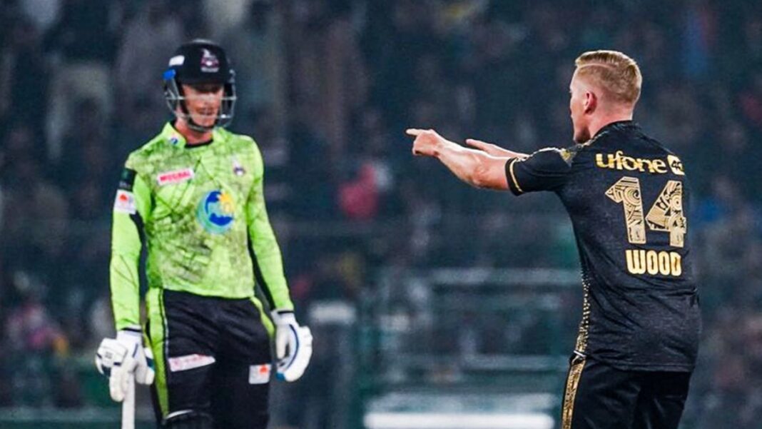 Van der Dussen scored the first century of PSL 9