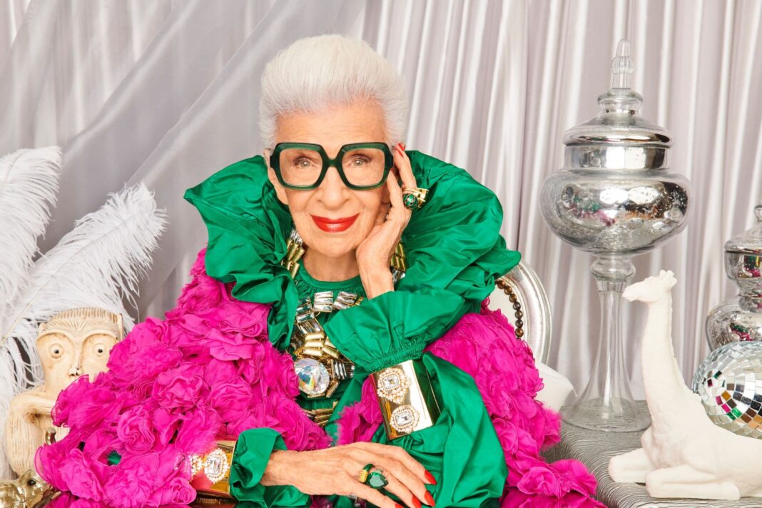 US fashion designer Iris Apfel died at the age of 102