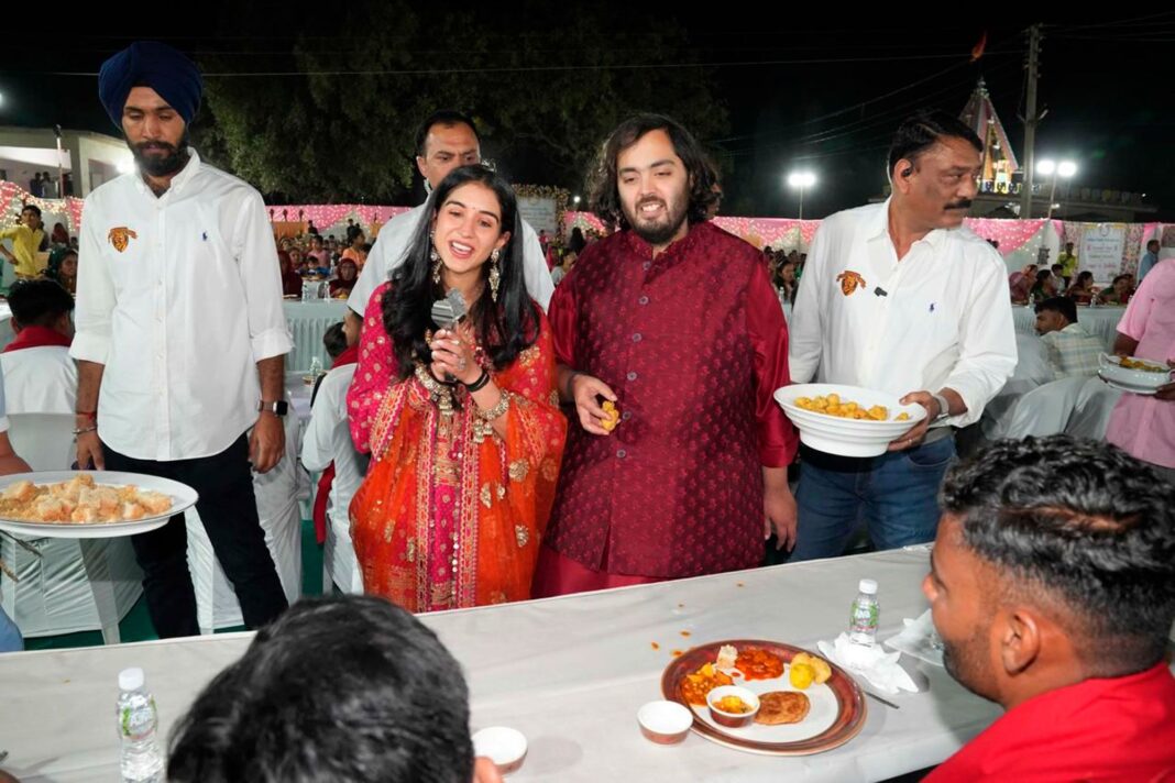 Anant Ambani, Radhika Merchant pre-wedding event