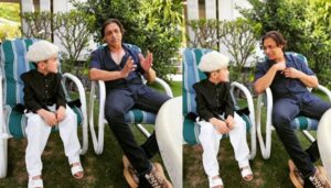 Shoaib Akhtar meets with Pakistan’s youngest Vlogger Shiraz