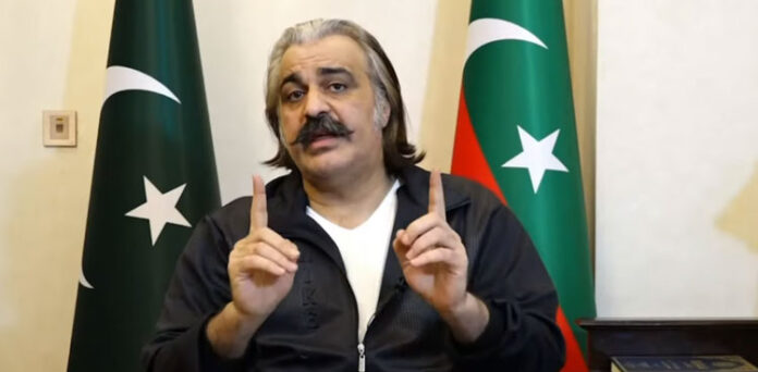 PTI sit-in will be continued: Ali Amin Gandapur