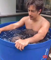 Video of Ali Zafar taking ice bath goes viral