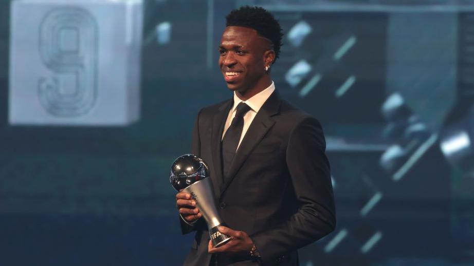 2024 Footballer of the Year award goes to Brazil's Vinicius Junior